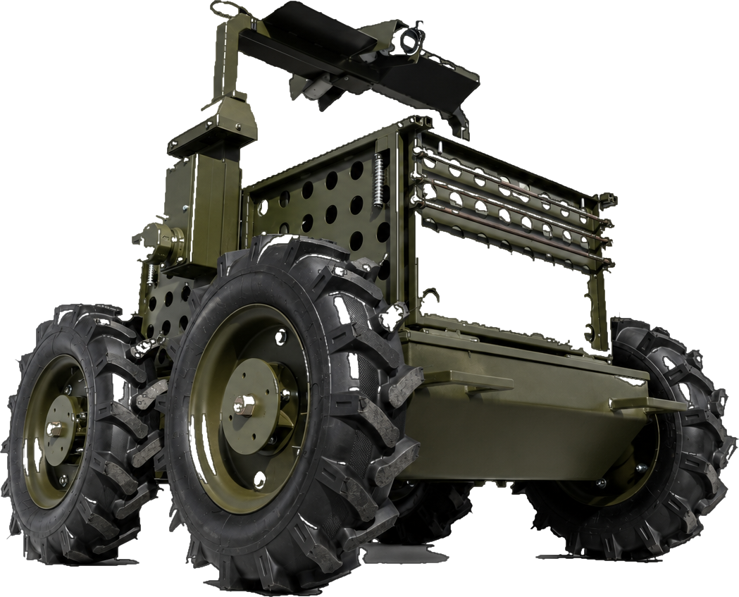 Наземний роботизований комплекс «Гулівер» 4×4