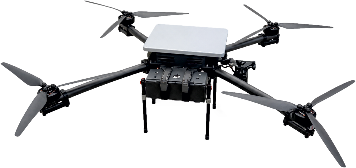 Важкий FPV-борт VENAT-24 Wraith зі Starlink Mini на борту